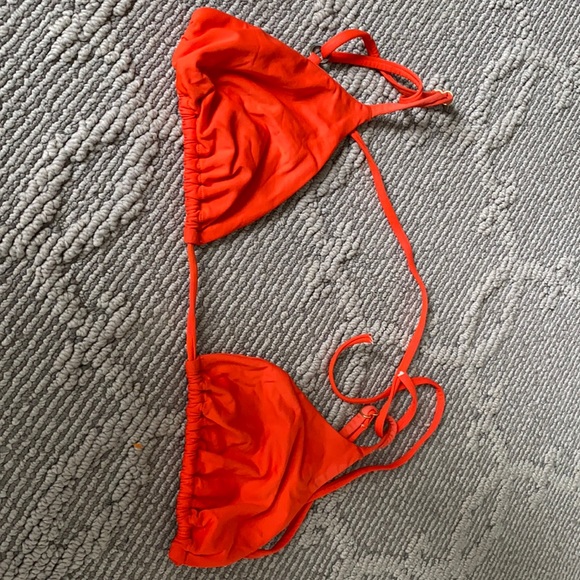 Bright Orange LSpace Triangle Swimtop - Picture 1 of 2